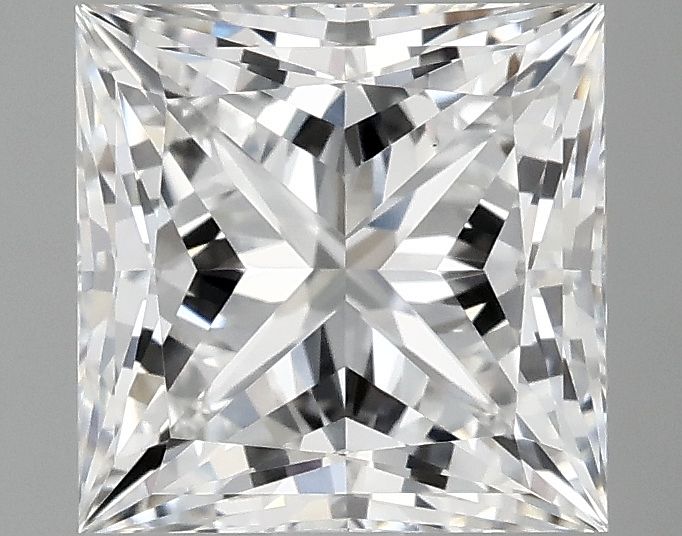 Lab Grown Diamond 2,1Ct D-VS1 Princess - IGILG780611403 1