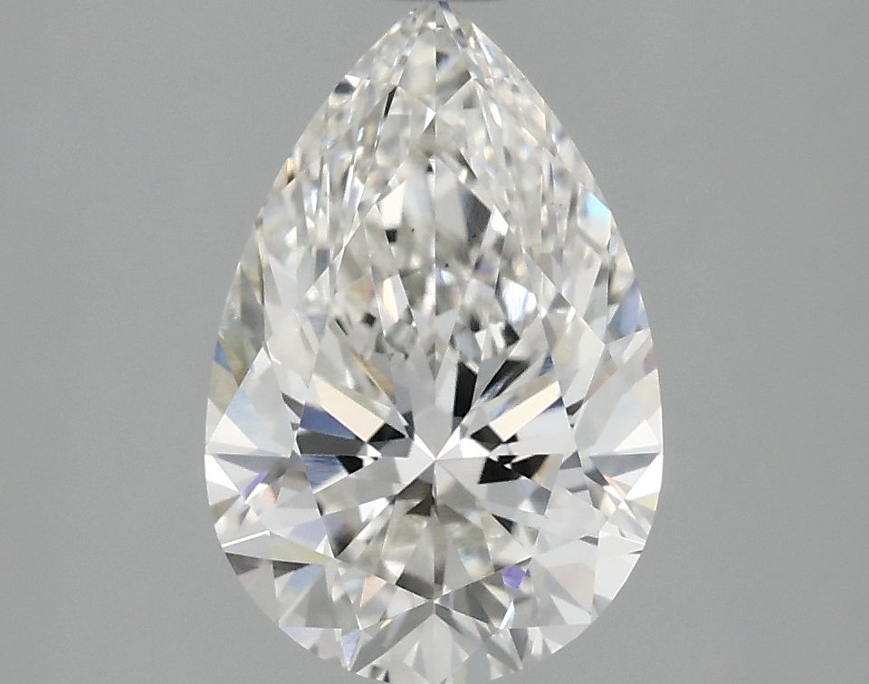 Lab Grown Diamond 2,08Ct F-VS1 Pear - IGILG779633013 1