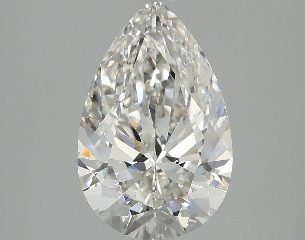 Lab Grown Diamond 2,5Ct G-VVS2 Pear - IGILG772693610 1