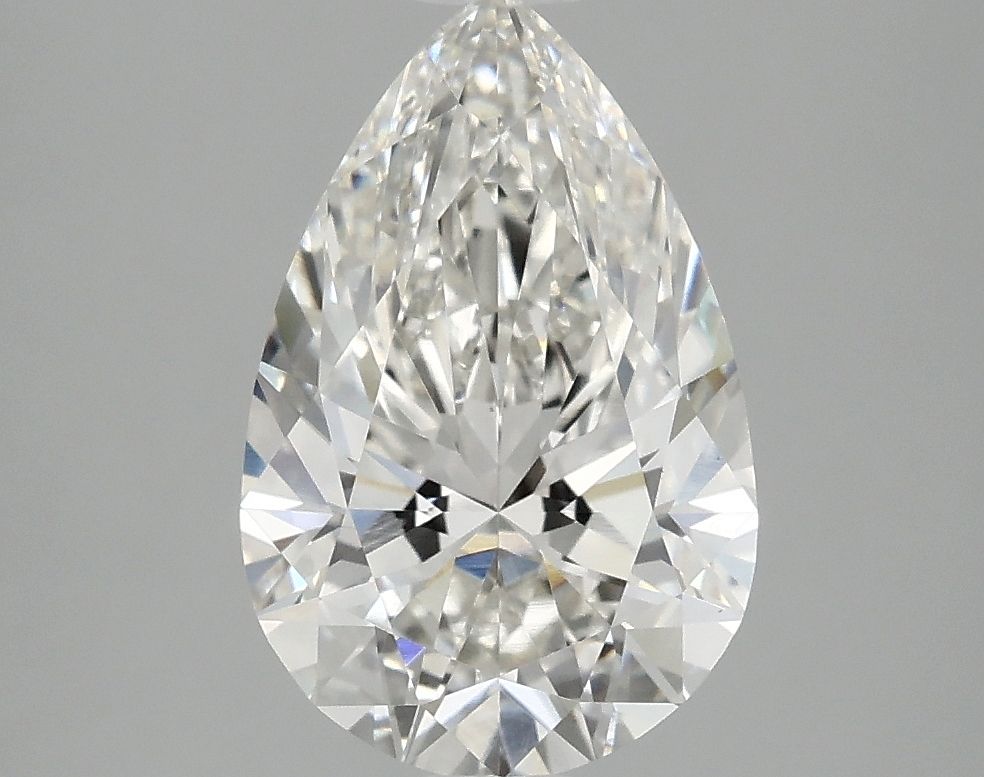 Lab Grown Diamond 2,59Ct F-VS1 Pear - IGILG780620591 1