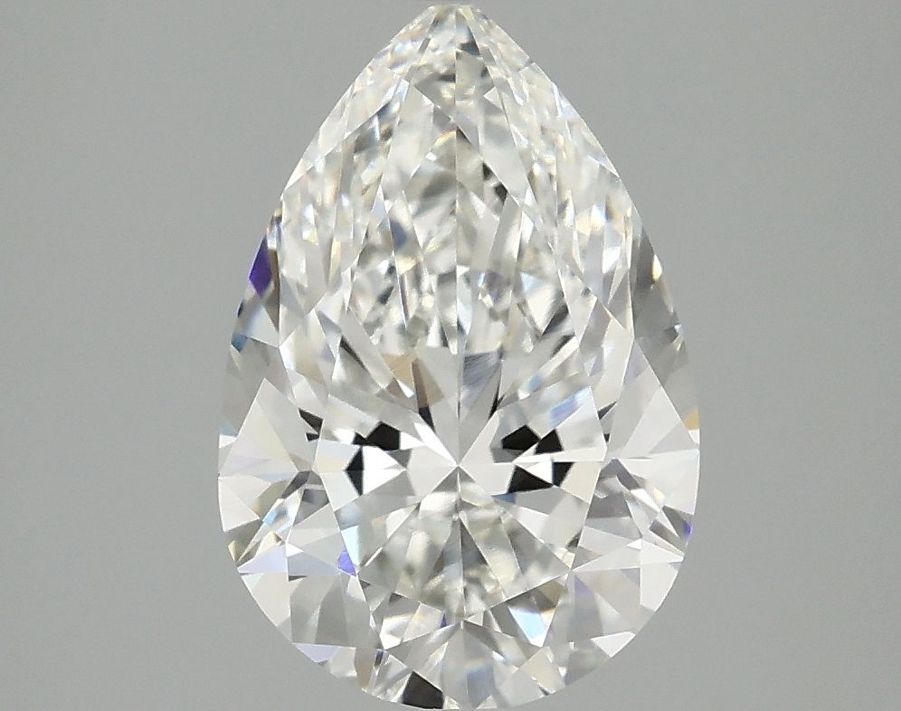 Lab Grown Diamond 2,59Ct F-VVS2 Pear - IGILG810624570 1