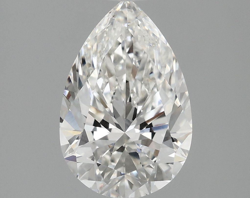 Lab Grown Diamond 1,59Ct F-VVS2 Pear - IGILG788650313 1