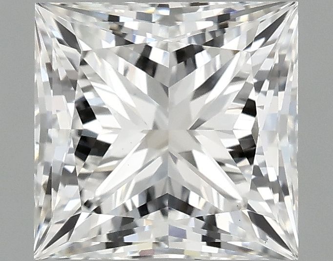 Lab Grown Diamond 2,1Ct E-VS1 Princess - IGILG780618691 1