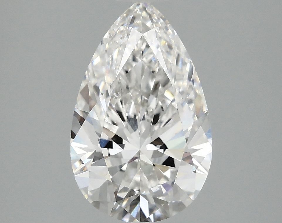 Lab Grown Diamond 2,1Ct E-VS1 Pear - IGILG797619261 1