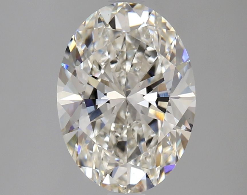 Lab Grown Diamond 2,57Ct H-VS1 Oval - IGILG636469096 1