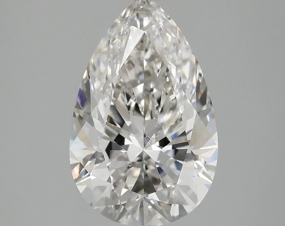 Lab Grown Diamond 2,1Ct H-VVS2 Pear - IGILG770611055 1
