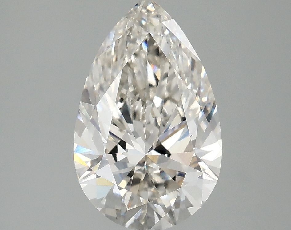 Lab Grown Diamond 2,1Ct G-VVS2 Pear - IGILG774670008 1