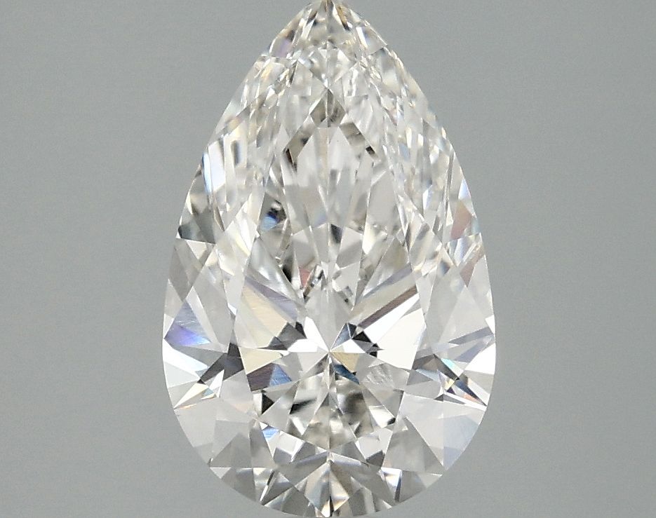 Lab Grown Diamond 2,02Ct F-VVS2 Pear - IGILG784689446 1