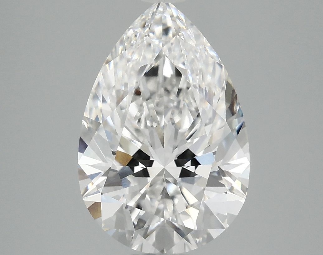 Lab Grown Diamond 3,1Ct E-VS1 Pear - IGILG763662310 1
