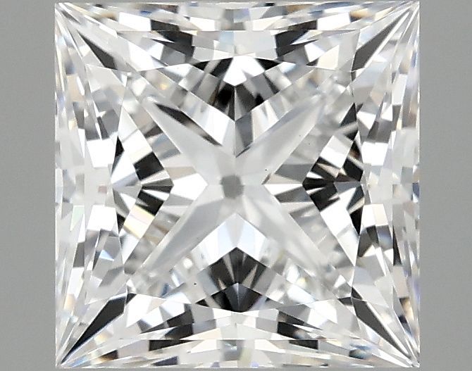 Lab Grown Diamond 2,1Ct D-VS1 Princess - IGILG782616632 1