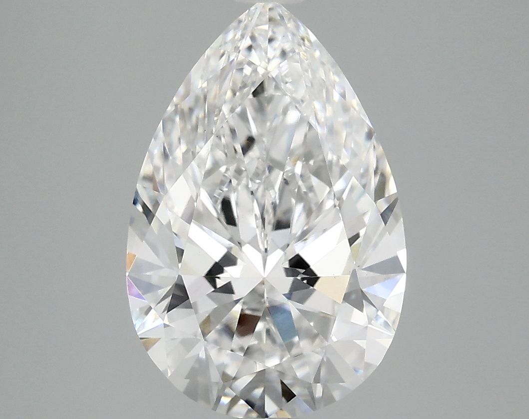 Lab Grown Diamond 3,1Ct E-VS1 Pear - IGILG763662308 1