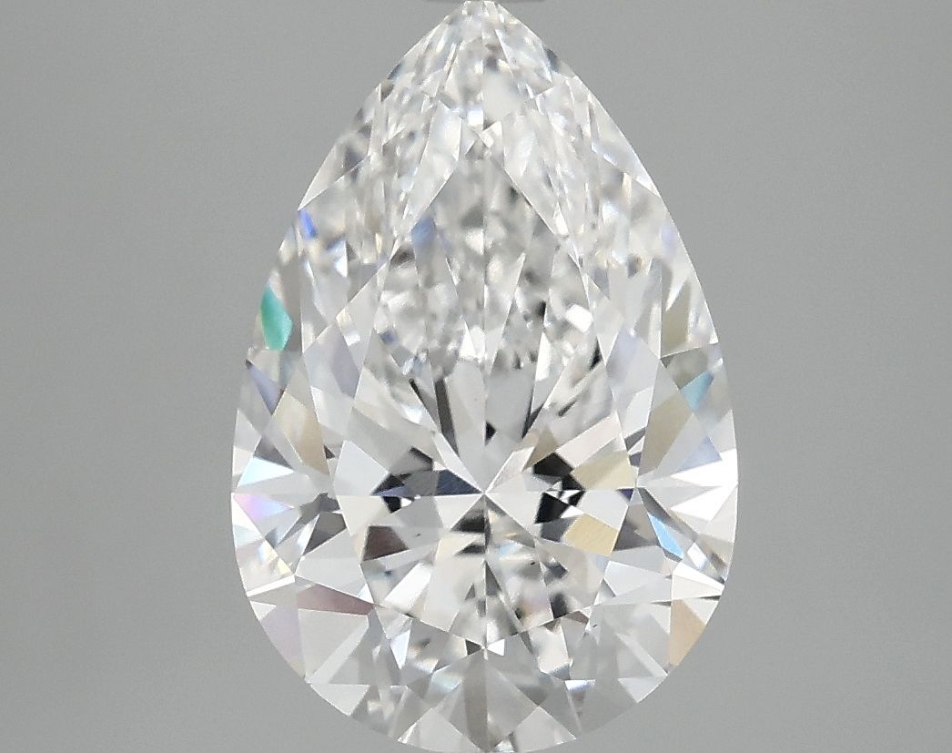 Lab Grown Diamond 3,1Ct E-VS1 Pear - IGILG763664923 1