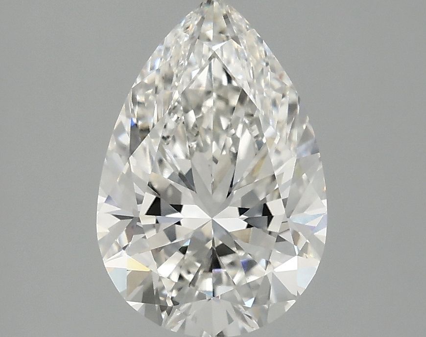 Lab Grown Diamond 2,02Ct F-VVS2 Pear - IGILG795687614 1