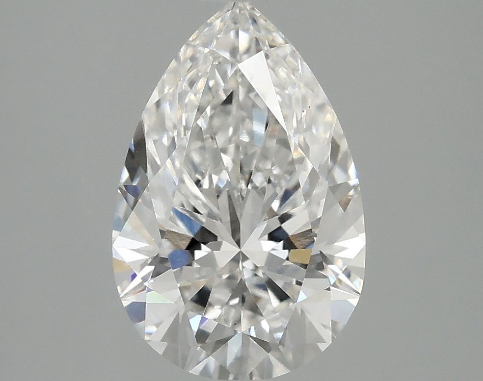 Lab Grown Diamond 2,58Ct F-VS1 Pear - IGILG773604817 1