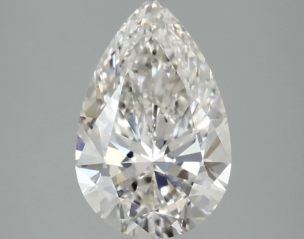 Lab Grown Diamond 2,52Ct F-VS1 Pear - IGILG772673611 1