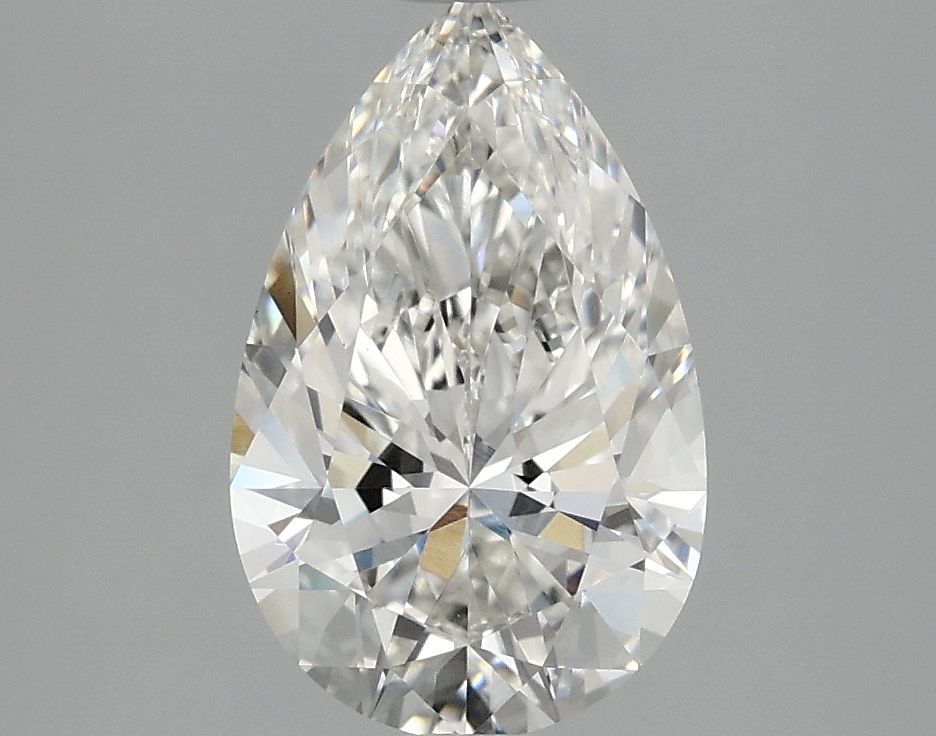 Lab Grown Diamond 2,08Ct F-VS1 Pear - IGILG766667406 1