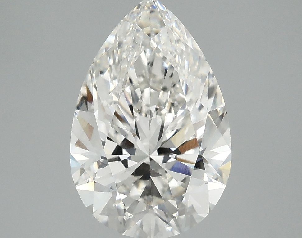 Lab Grown Diamond 2,59Ct F-VVS2 Pear - IGILG809642926 1