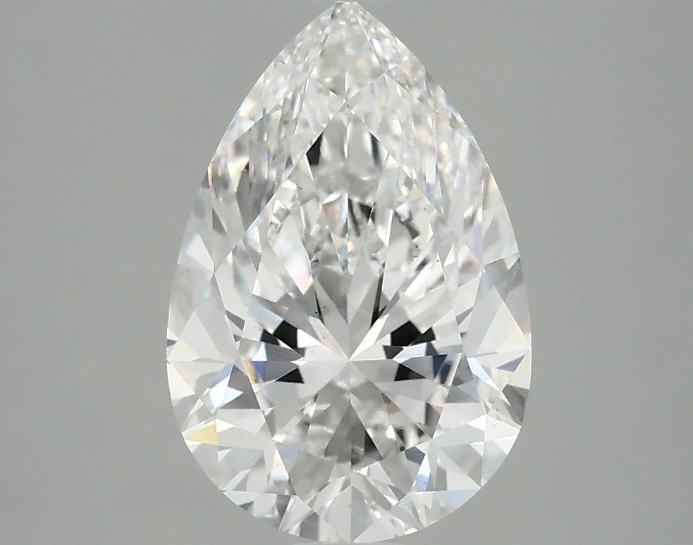 Lab Grown Diamond 2,85Ct F-VS1 Pear - IGILG809647480 1