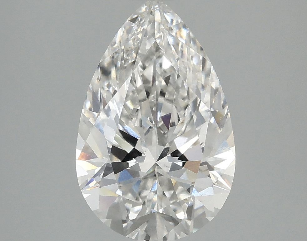 Lab Grown Diamond 2,52Ct F-VS2 Pear - IGILG809654006 1