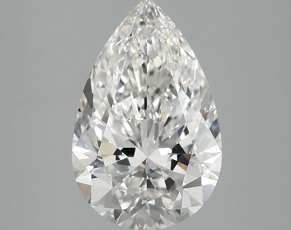 Lab Grown Diamond 2,59Ct F-VVS2 Pear - IGILG807605487 1