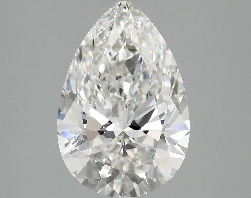Lab Grown Diamond 2,37Ct F-VS1 Pear - IGILG807665230 1