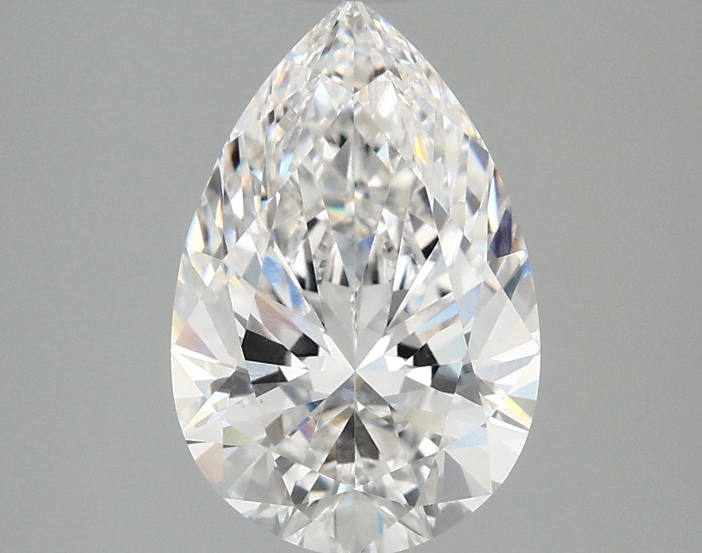 Lab Grown Diamond 2,59Ct E-VS1 Pear - IGILG807604318 1