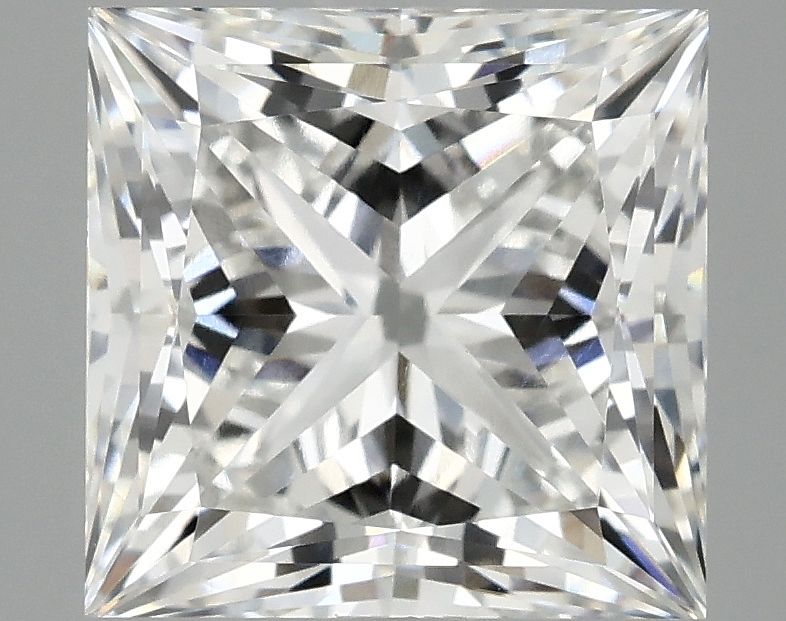 Lab Grown Diamond 2,94Ct F-VVS2 Princess - IGILG807654027 1