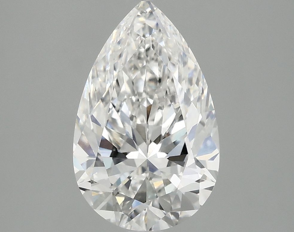 Lab Grown Diamond 2,58Ct E-VVS2 Pear - IGILG805697707 1