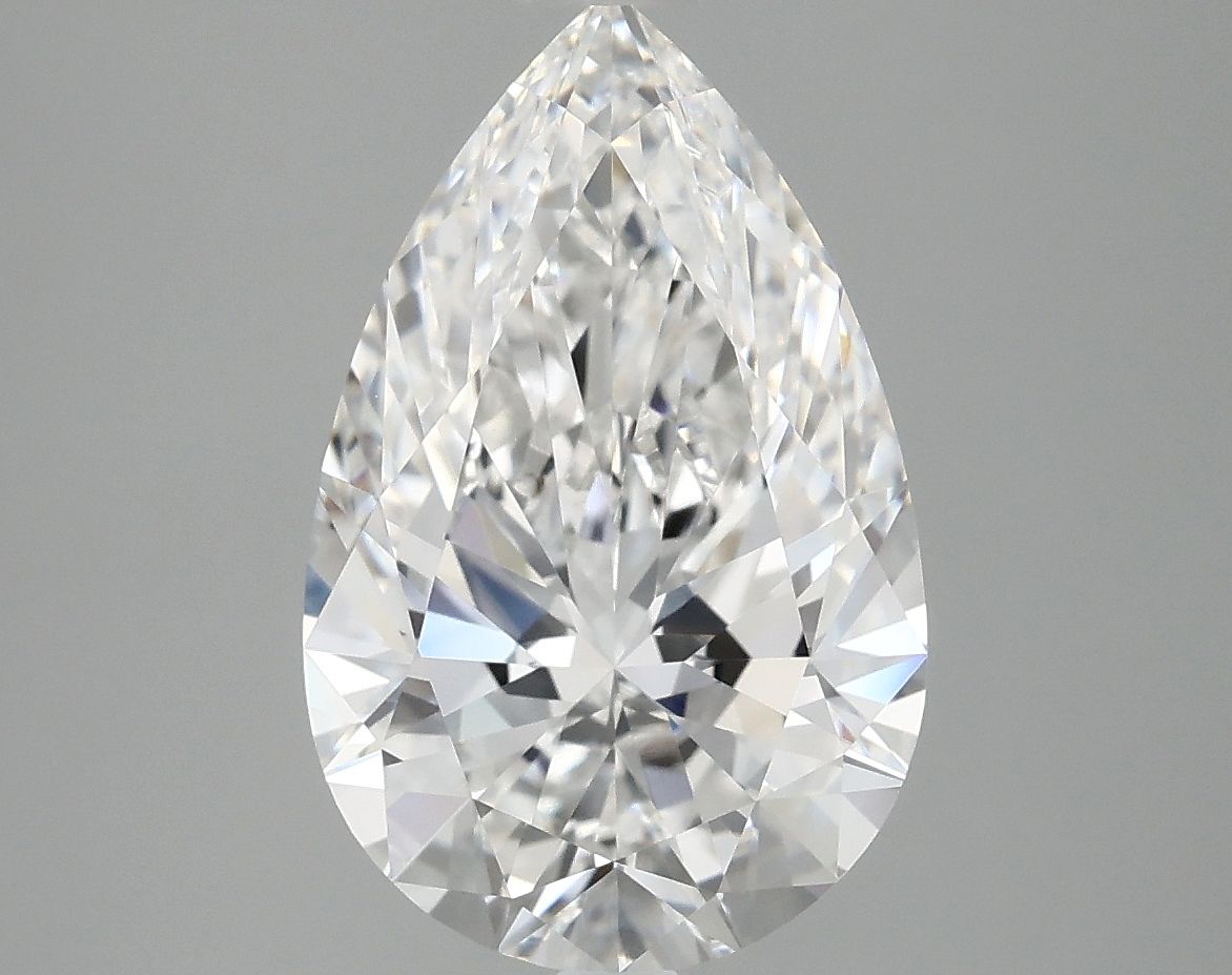 Lab Grown Diamond 3,86Ct D-VVS2 Pear - IGILG805605184 1