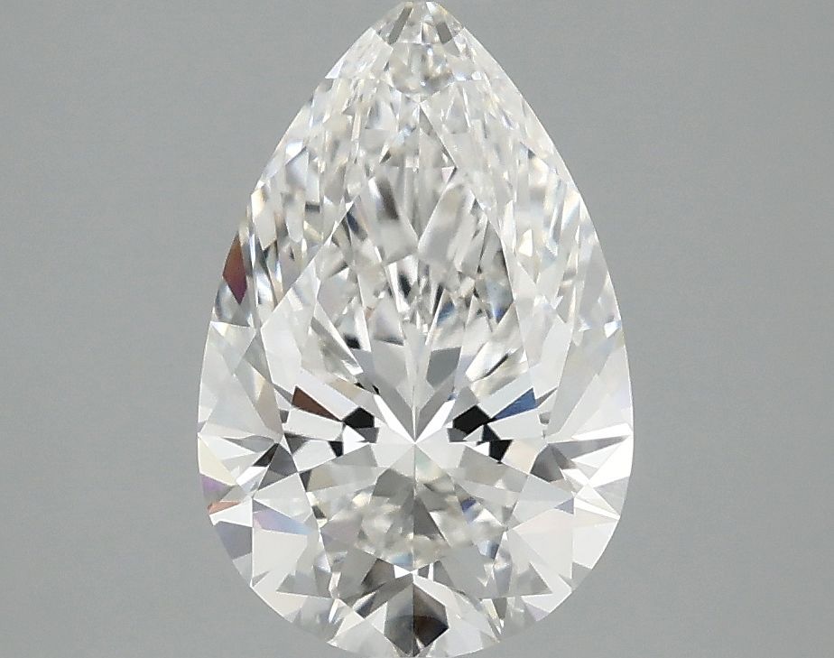 Lab Grown Diamond 2,1Ct F-VVS2 Pear - IGILG801680258 1