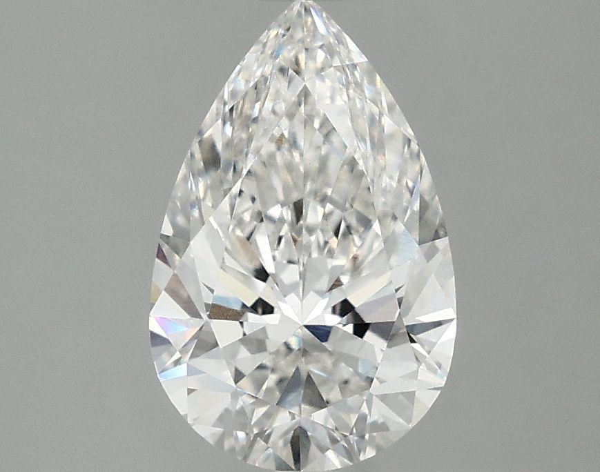 Lab Grown Diamond 2,1Ct F-VVS2 Pear - IGILG802631281 1
