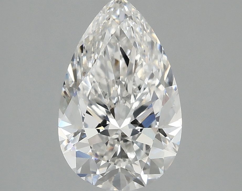 Lab Grown Diamond 2,1Ct F-VVS2 Pear - IGILG802602797 1