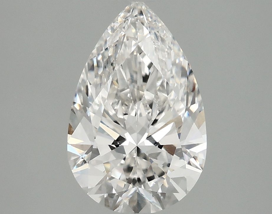 Lab Grown Diamond 2,1Ct F-VVS2 Pear - IGILG801649381 1