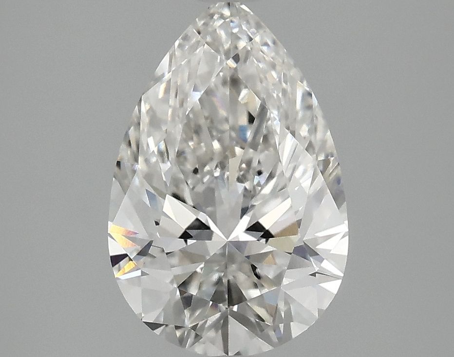 Lab Grown Diamond 2,1Ct F-VVS2 Pear - IGILG802633203 1