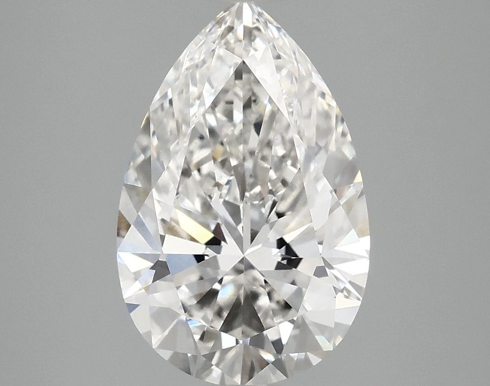 Lab Grown Diamond 2,57Ct F-VS1 Pear - IGILG802602737 1