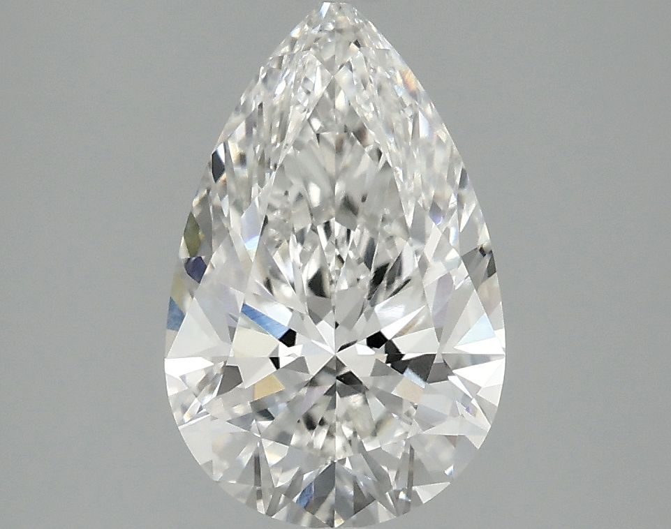 Lab Grown Diamond 2,1Ct F-VVS2 Pear - IGILG801623725 1