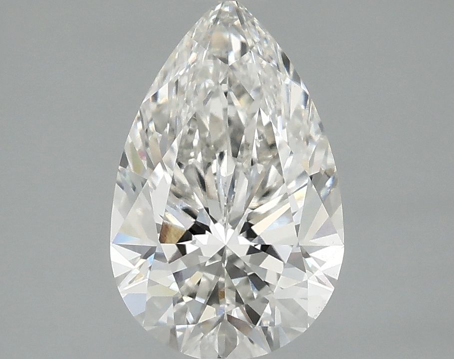 Lab Grown Diamond 2,08Ct F-VS1 Pear - IGILG802613596 1