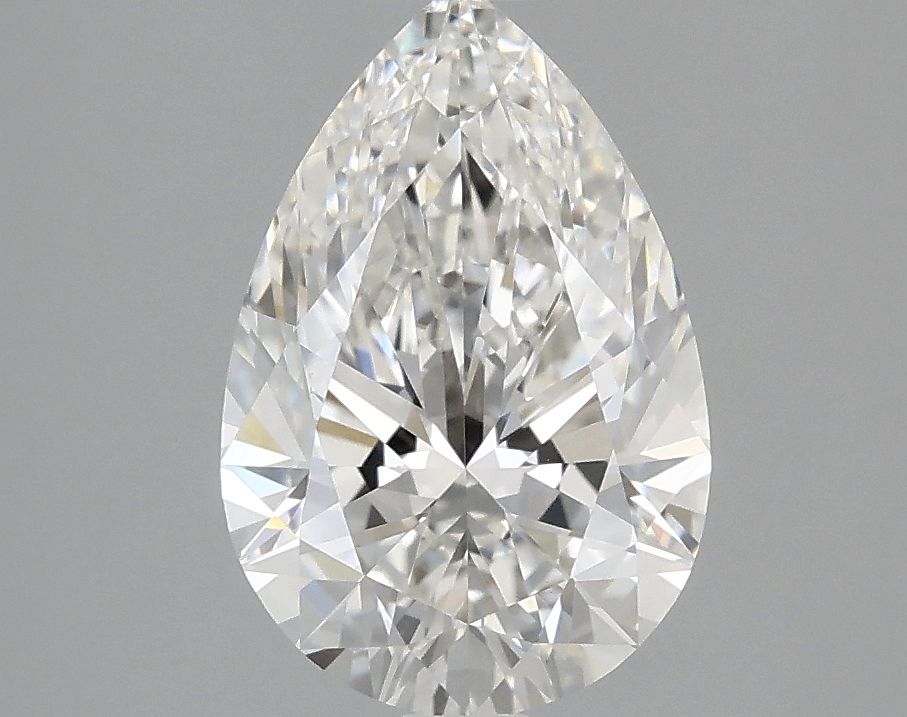 Lab Grown Diamond 2,1Ct F-VVS2 Pear - IGILG800610311 1