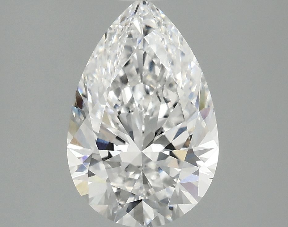 Lab Grown Diamond 2,1Ct E-VS1 Pear - IGILG801661015 1