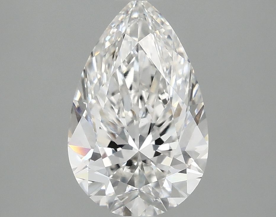 Lab Grown Diamond 2,1Ct F-VVS2 Pear - IGILG801655849 1