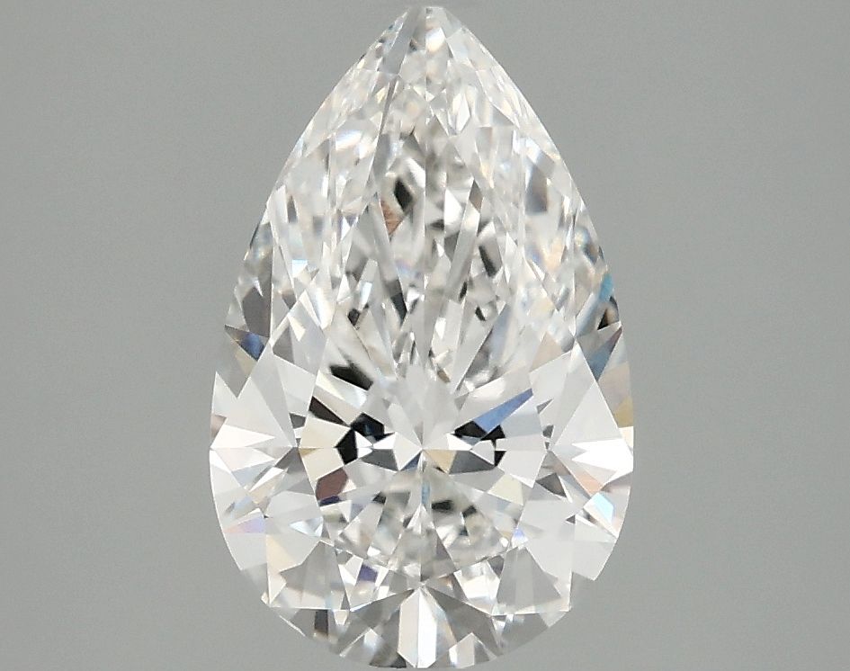 Lab Grown Diamond 2,1Ct F-VVS2 Pear - IGILG800686982 1