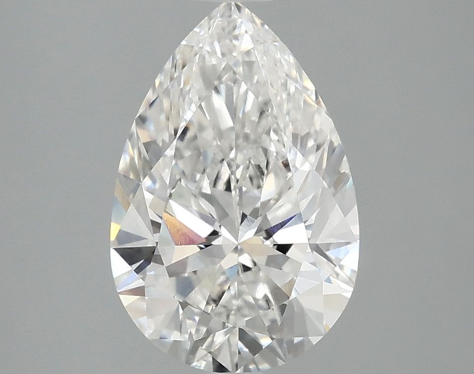 Lab Grown Diamond 2,4Ct F-VVS2 Pear - IGILG800665470 1