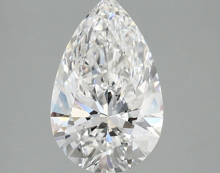 Lab Grown Diamond 2,1Ct D-VVS2 Pear - IGILG795659122 1