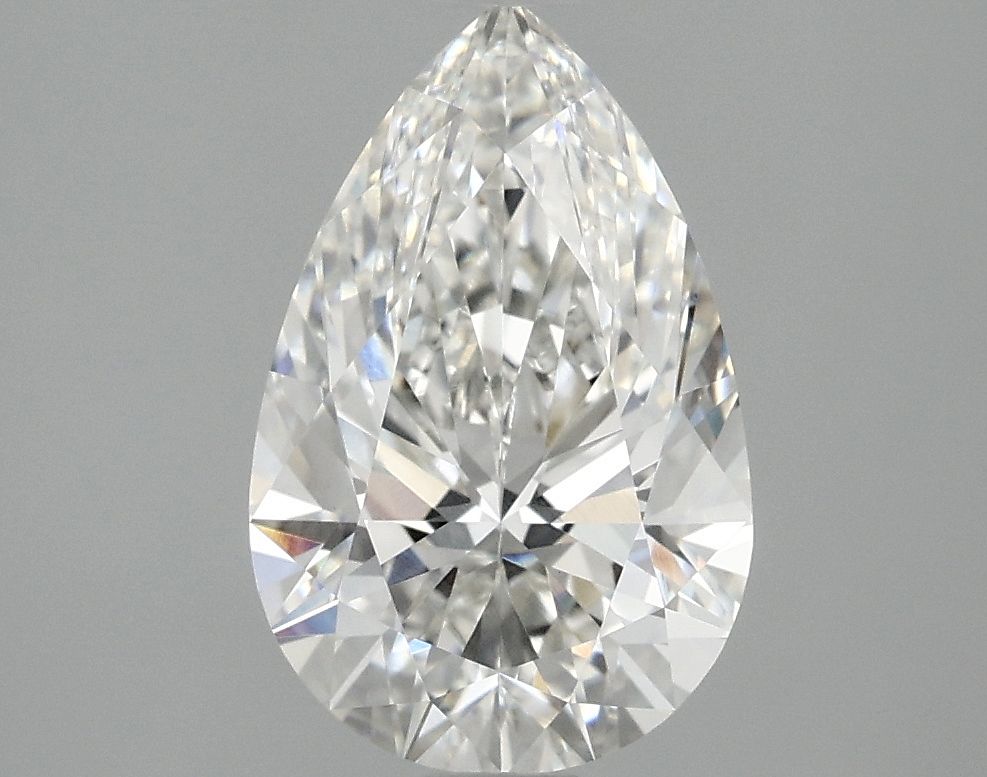 Lab Grown Diamond 2,02Ct F-VVS2 Pear - IGILG778697405 1