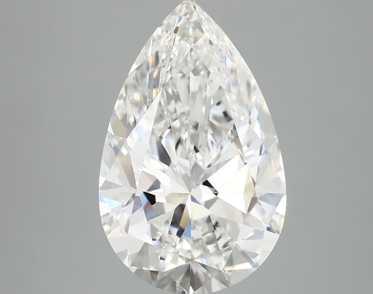 Lab Grown Diamond 3,89Ct E-VVS2 Pear - IGILG792603786 1
