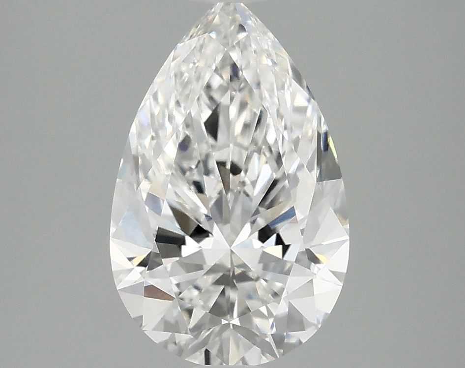 Lab Grown Diamond 2,1Ct F-VVS2 Pear - IGILG792602164 1