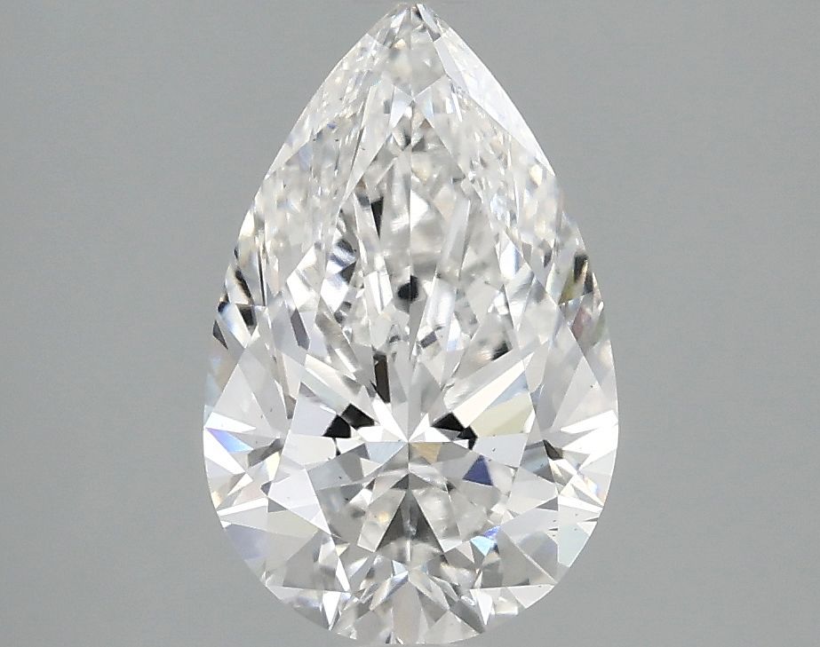 Lab Grown Diamond 2Ct E-VS2 Pear - IGILG780635508 1