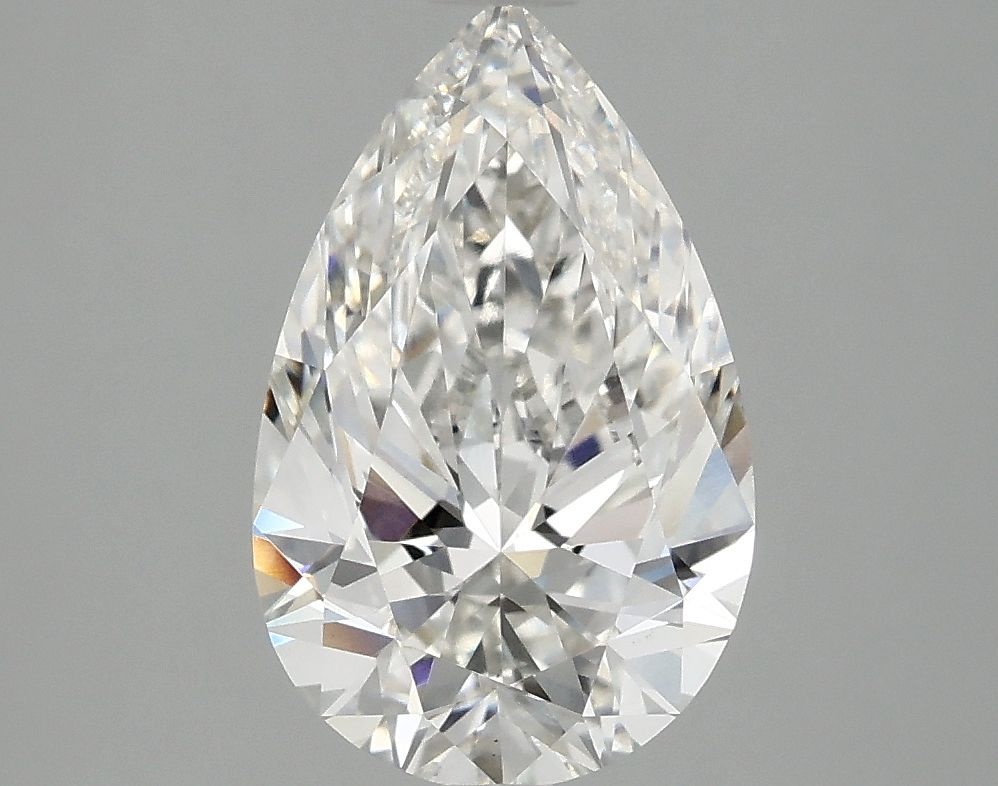 Lab Grown Diamond 2,58Ct F-VS1 Pear - IGILG774638087 1