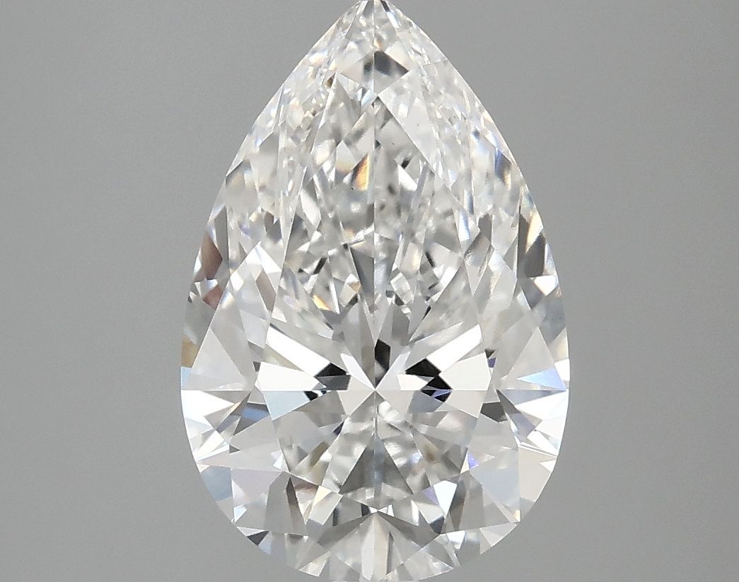 Lab Grown Diamond 3,1Ct E-VS1 Pear - IGILG763662425 1