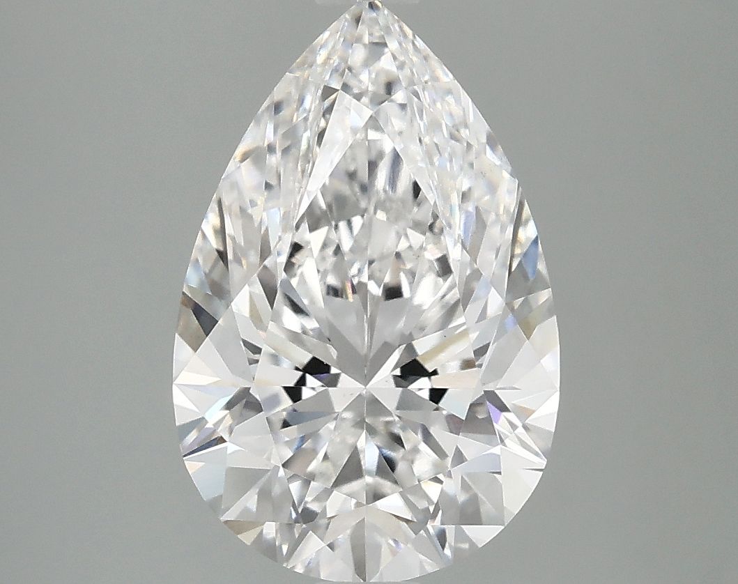 Lab Grown Diamond 3,1Ct E-VS1 Pear - IGILG763662471 1